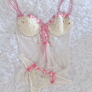 Fairy Delicates highly coveted cami & thong set